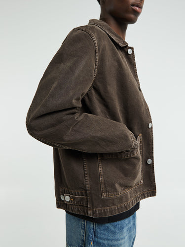 Sunflower - Worker Jacket in Vintage Brown
