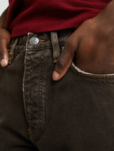 Sunflower - Loose Jeans in Vintage Brown