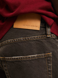 Sunflower - Loose Jeans in Vintage Brown