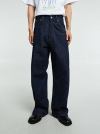 Sunflower - Super Wide Jeans in Simple Rinse Blue