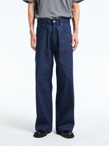 Sunflower - Super Wide Cinch Jeans in Indigo Raw