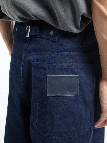Sunflower - Super Wide Cinch Jeans in Indigo Raw