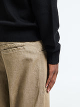 Sunflower - Moon Merino V-Neck Knit in Black