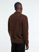 Sunflower - Mohair Polo in Brown