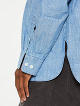 Sunflower - Note Shirt in Mid Blue