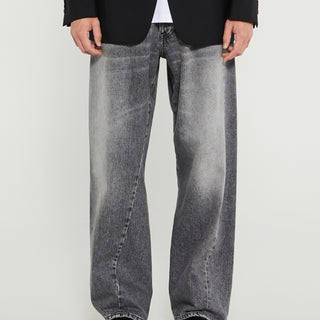 Sunflower - Wide Twist Jeans in Black Stone