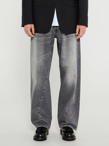Sunflower - Wide Twist Jeans in Black Stone