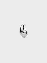 Maria Black - Sagene Trail Huggie Earring in Silver