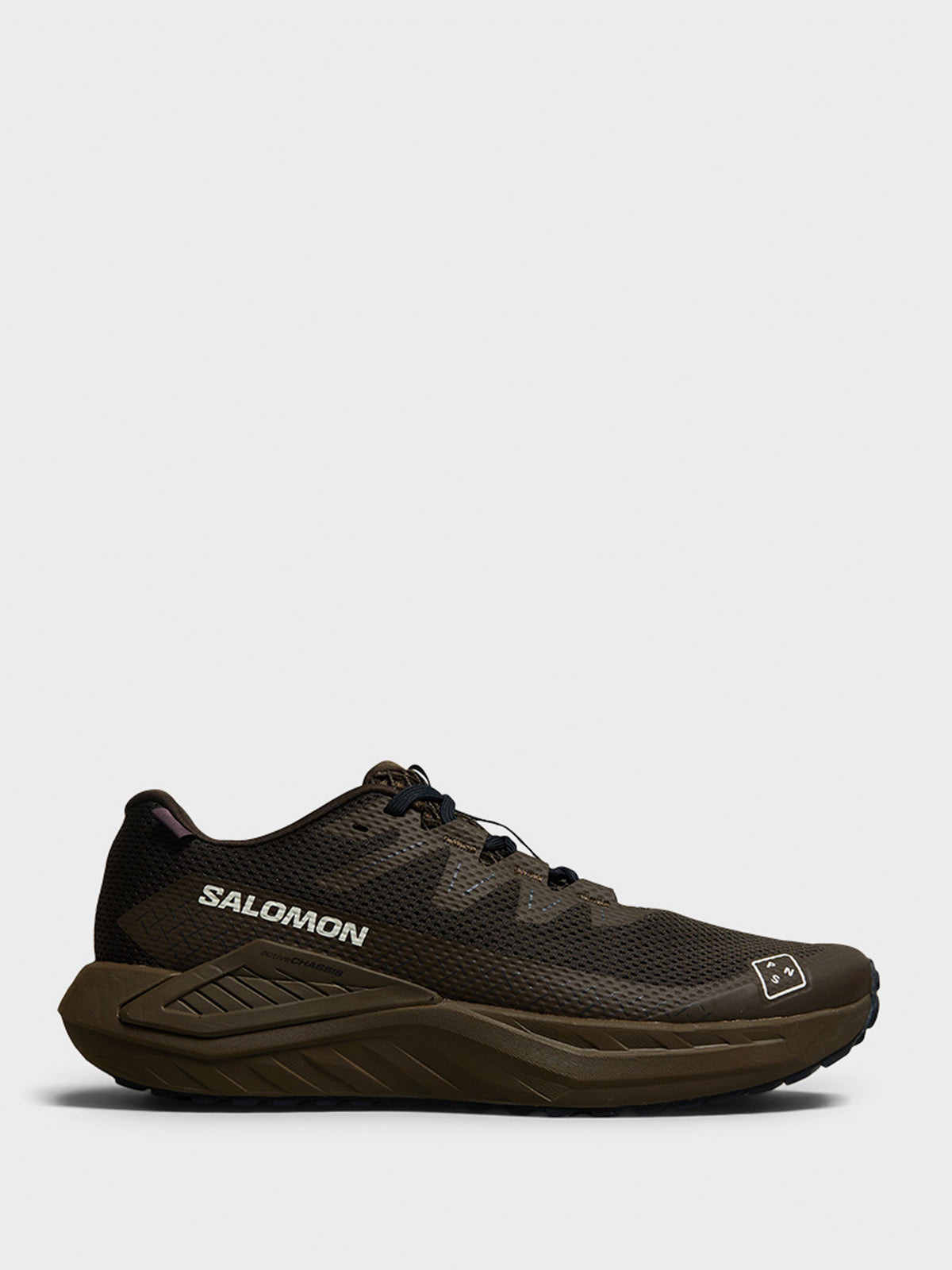 Salomon - DRX Defy Gravel PNS x Salomon Sneakers in Earth Brown, Wren and Dark Navy