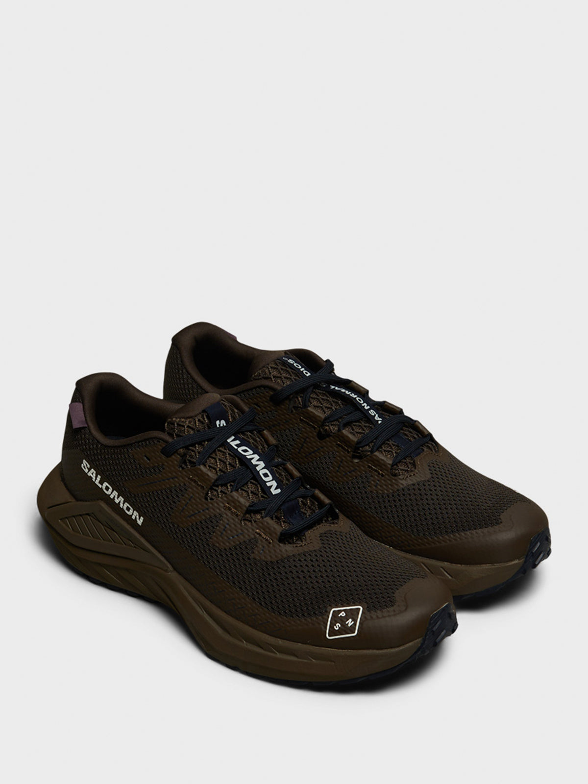 Salomon - DRX Defy Gravel PNS x Salomon Sneakers in Earth Brown, Wren and Dark Navy