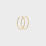 Maria Black - Senorita 20 Hoop Earrings with Gold Plating