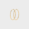 Maria Black - Senorita 35 Hoop Earrings with Gold Plating