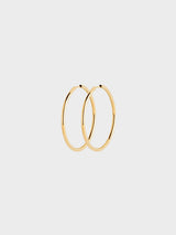 Maria Black - Senorita 35 Hoop Earrings with Gold Plating