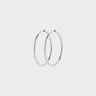 Maria Black - Senorita 35 Hoop Earrings in Silver