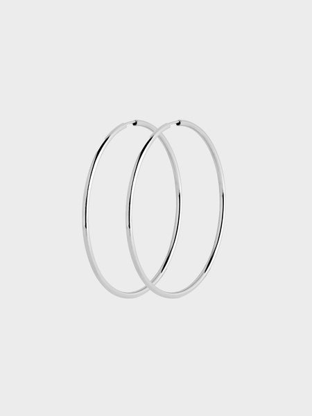 Maria Black - Senorita 50 Hoop in Silver – Stoy