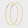Maria Black - Senorita 70 Hoop Earrings with Gold Plating