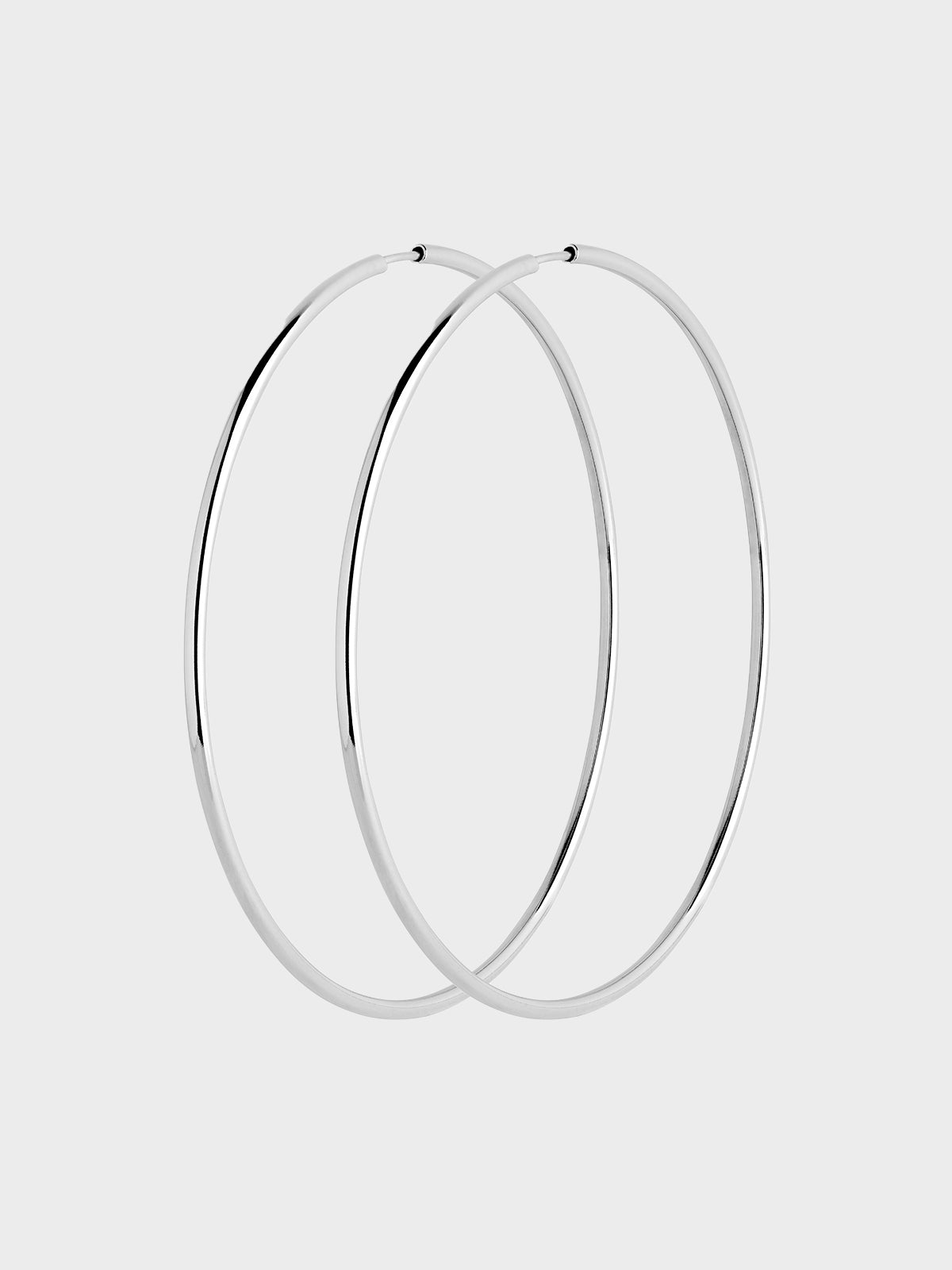 Maria Black - Senorita 70 Hoop Earrings in Silver