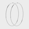 Maria Black - Senorita 70 Hoop Earrings in Silver