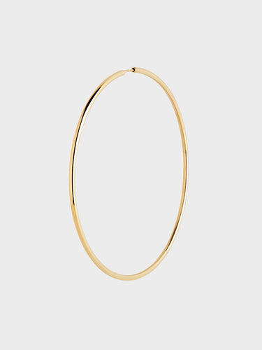 Maria Black - Senorita 70 Hoop Earrings with Gold Plating