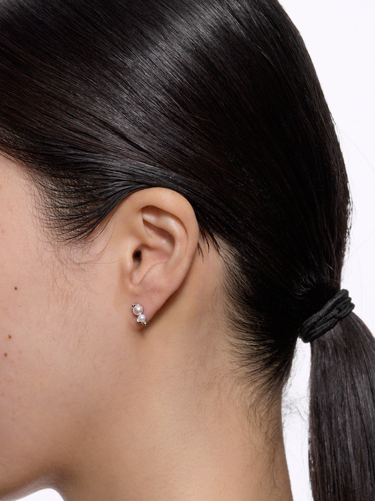 Maria Black - Shibuya Ni Stud Earring in Silver