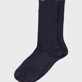 Mrs. Hosiery - Mrs. Silky Fine Socks in Navy Classic