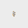 Maria Black - Small Arctic Stud Earring in 18K Gold Plated