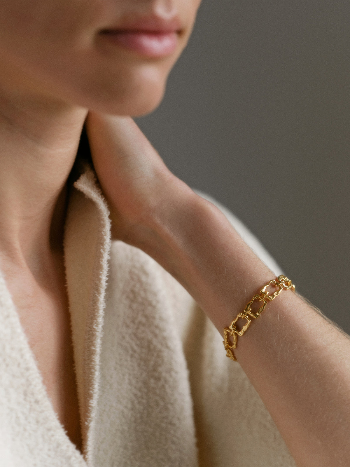 Lea Hoyer - Sofie Bracelet in 22K Gold Plated