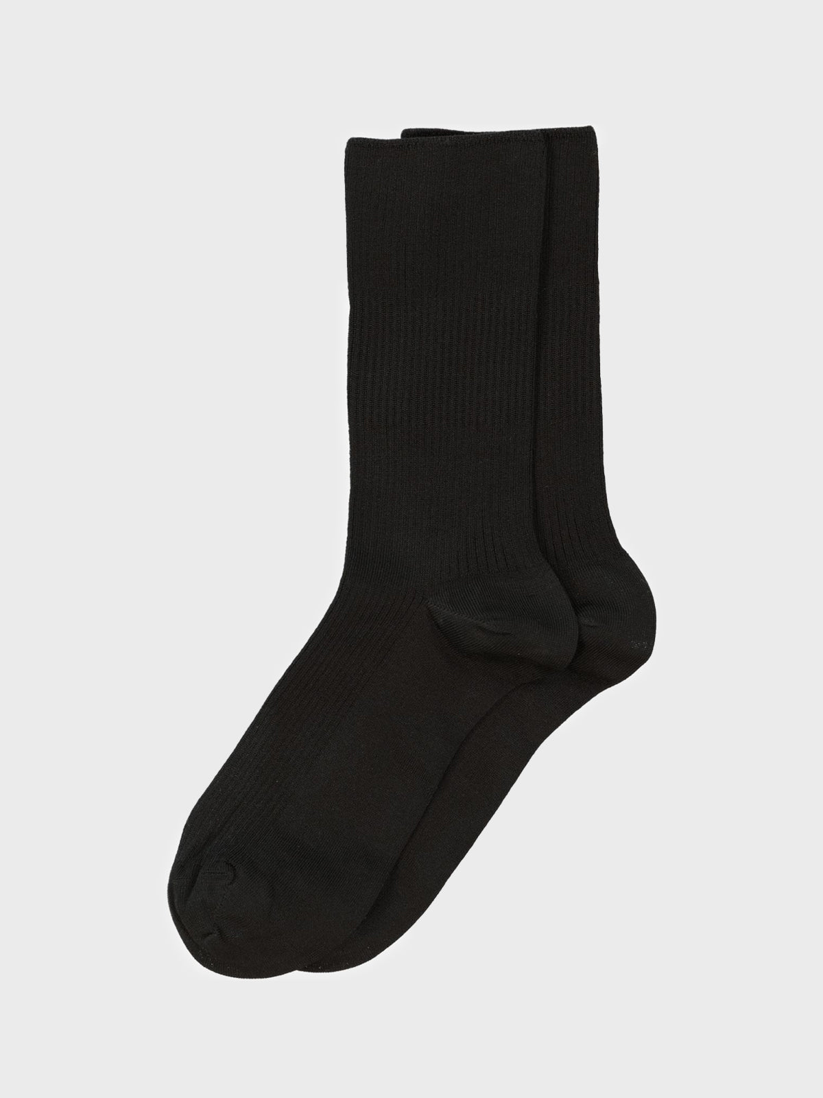 Mrs. Hosiery - Mrs. Supreme Cotton Socks in Black