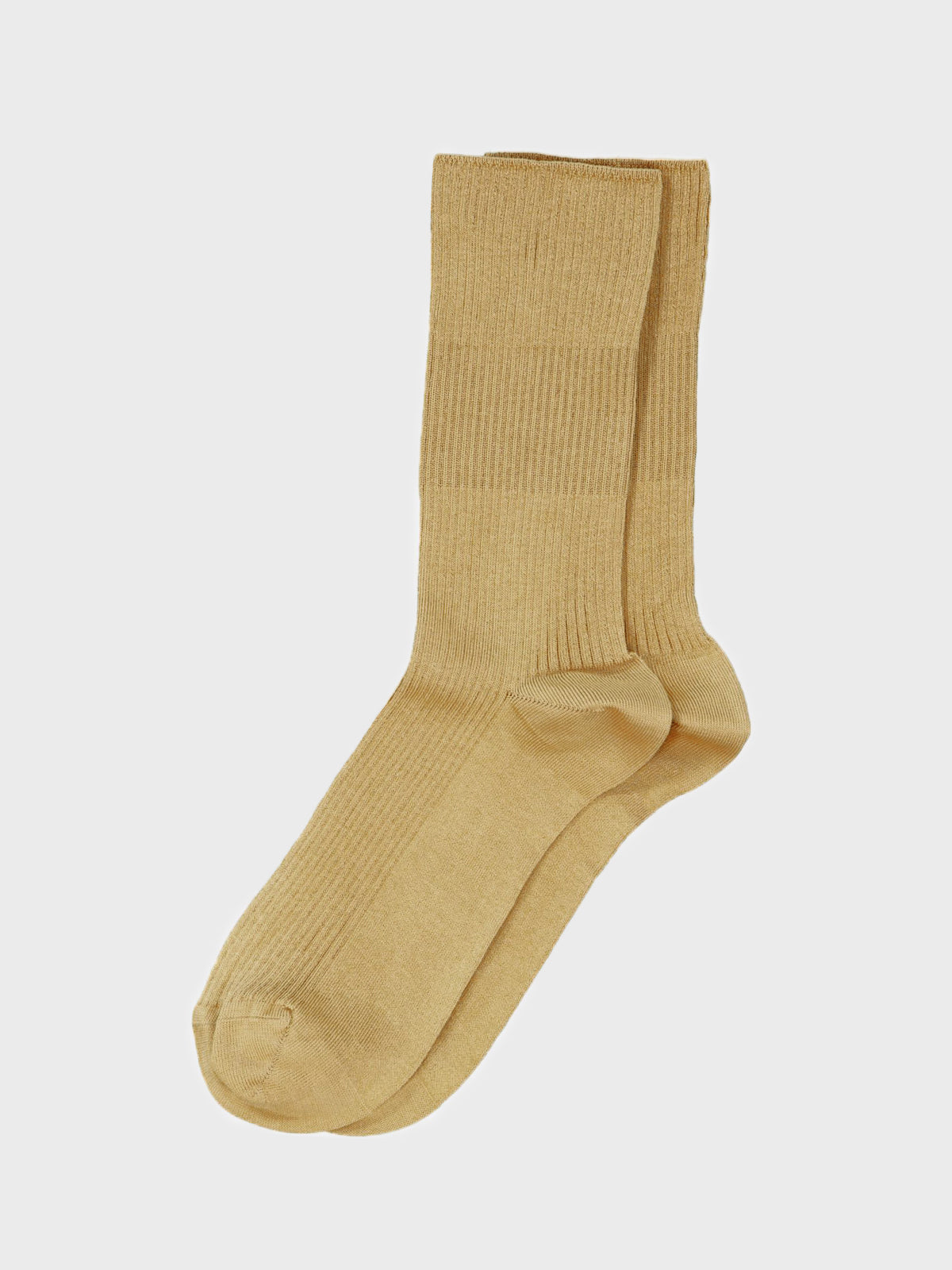 Mrs. Hosiery - Mrs. Supreme Cotton Socks in Camel