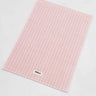 Tekla - Bath mat in Shaded Pink Stripes