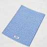 Tekla - Bath Mat in Clear Blue Stripes