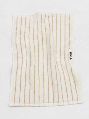 Tekla - Guest Towel in Sienna Stripes