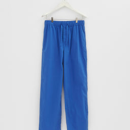 Tekla - Poplin Pyjamas Pants in Royal Blue