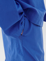 Tekla - Poplin Pyjamas Pants in Royal Blue