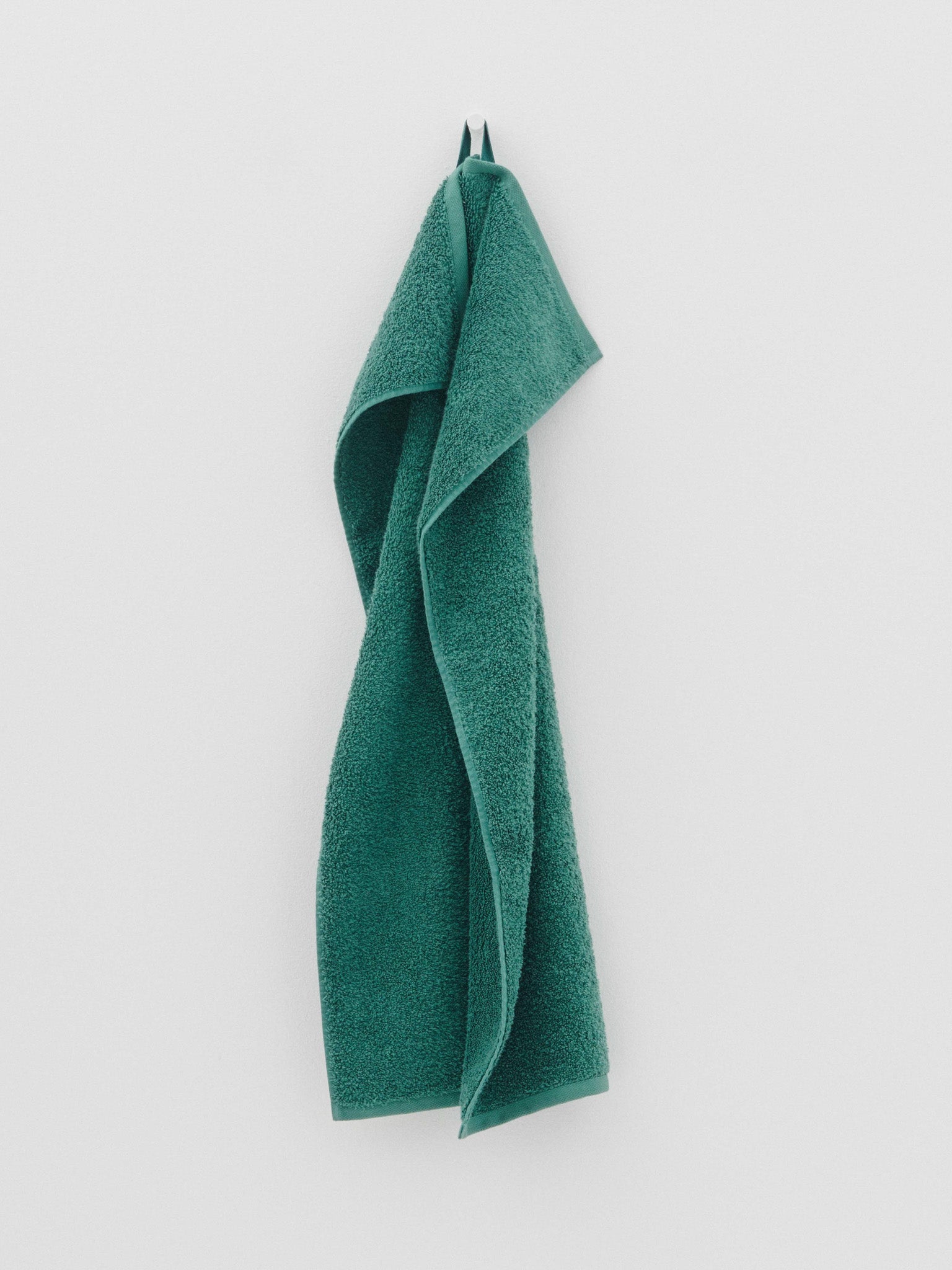 Hand Towel in Teal Green