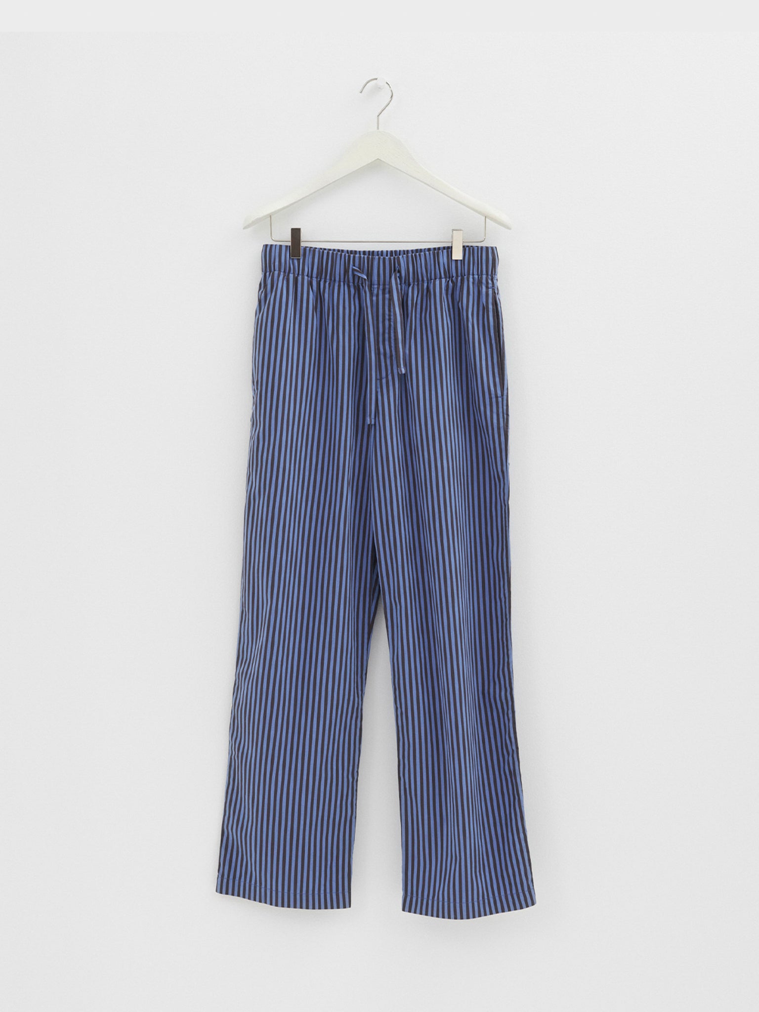 Tekla - Poplin Pyjamas Pants in Verneuil Stripes