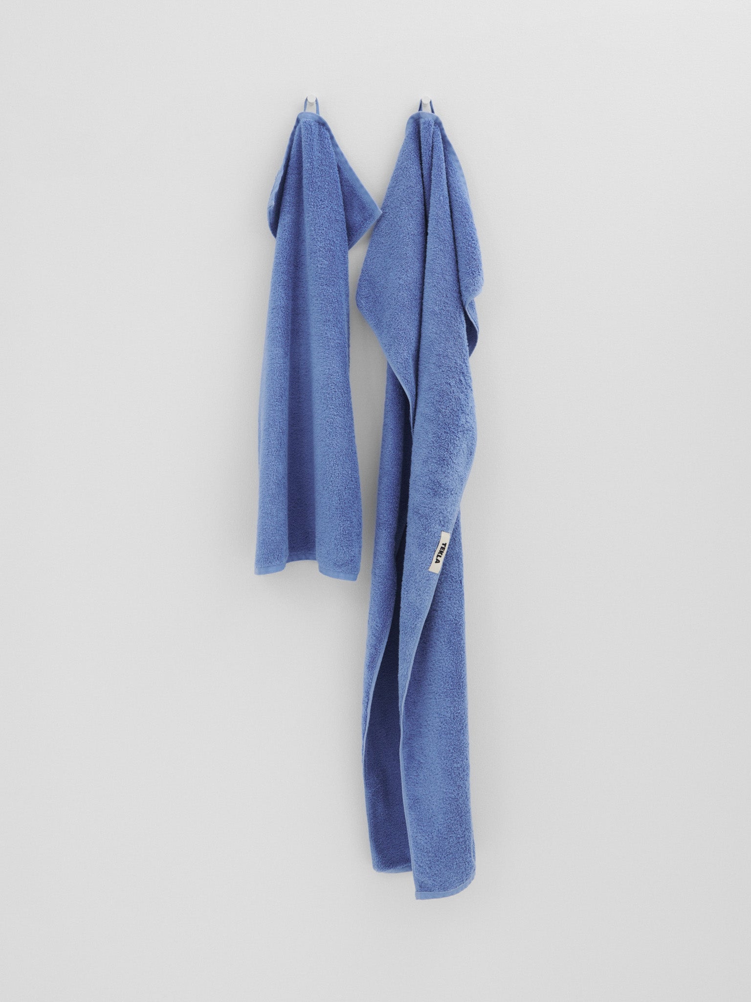 Badehåndklæde i Clear Blue