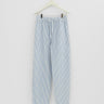 Tekla - Poplin Pyjamas Pants in Placid Blue Stripes