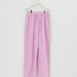 Tekla - Poplin Pyjamas Pants in Purple Pink