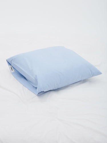 Tekla - Percale Pillow Sham in Morning Blue