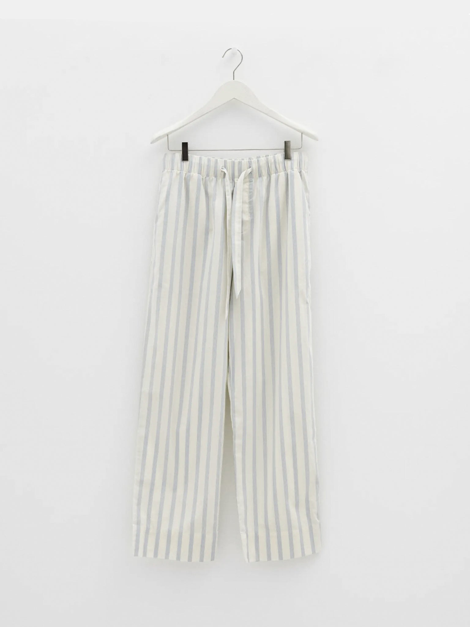 Tekla - Poplin Pyjamas Pants in Needle Stripes