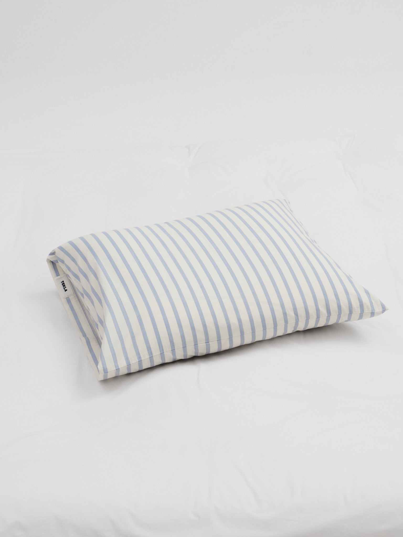 Tekla - Percale Pillow Sham in Needle Stripes