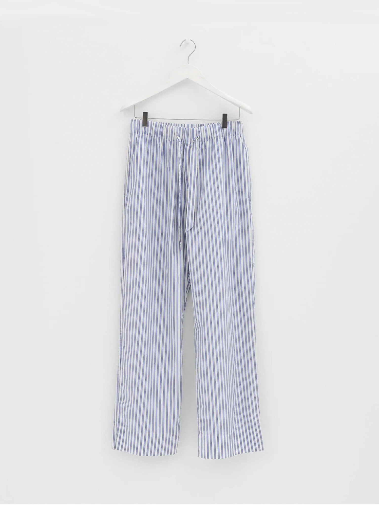 Tekla - Poplin Pyjamas Pants in Skagen Stripes