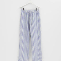 Tekla - Poplin Pyjamas Pants in Skagen Stripes
