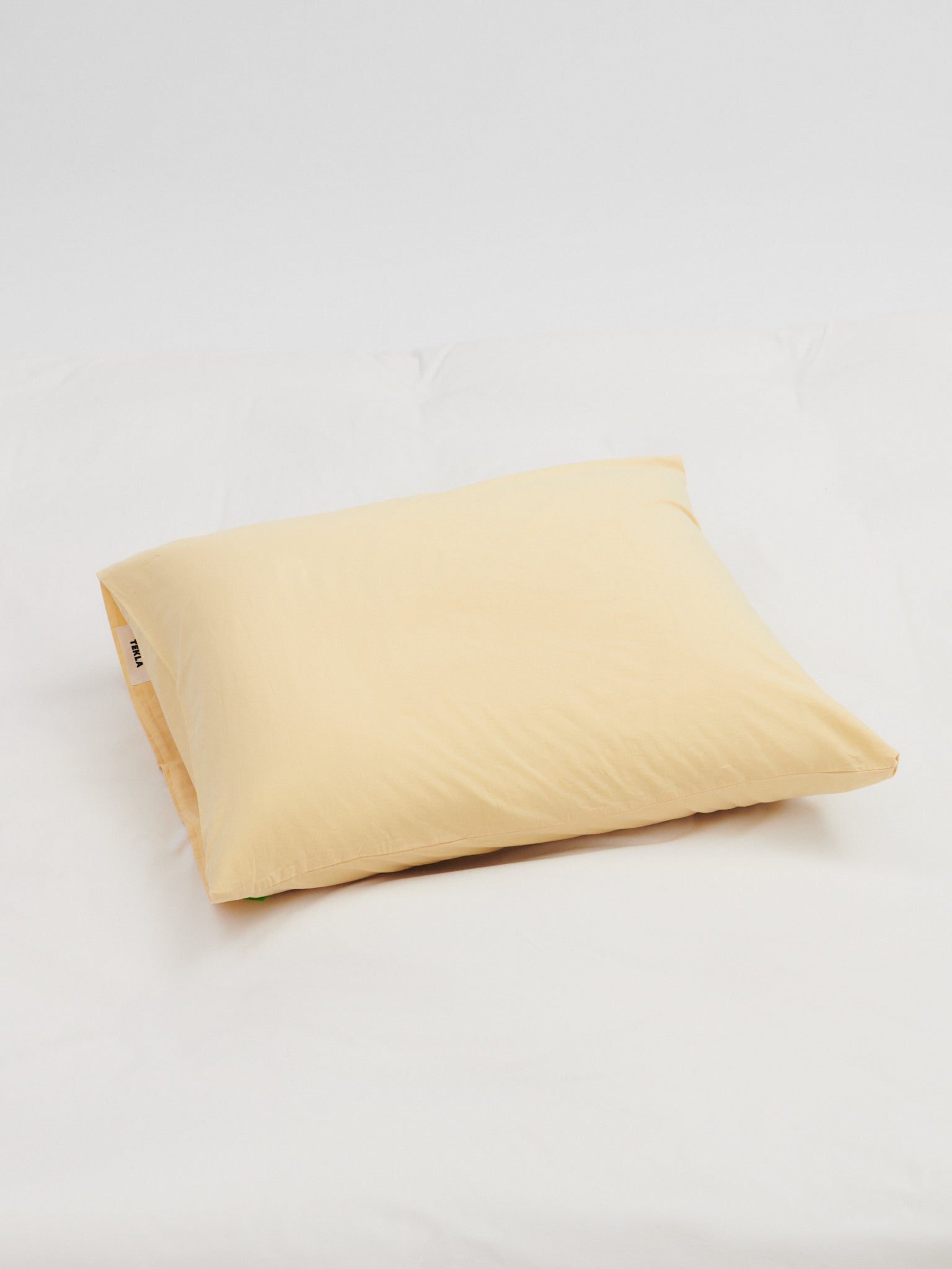 Tekla - Percale Pillow Sham in Shaded Yellow