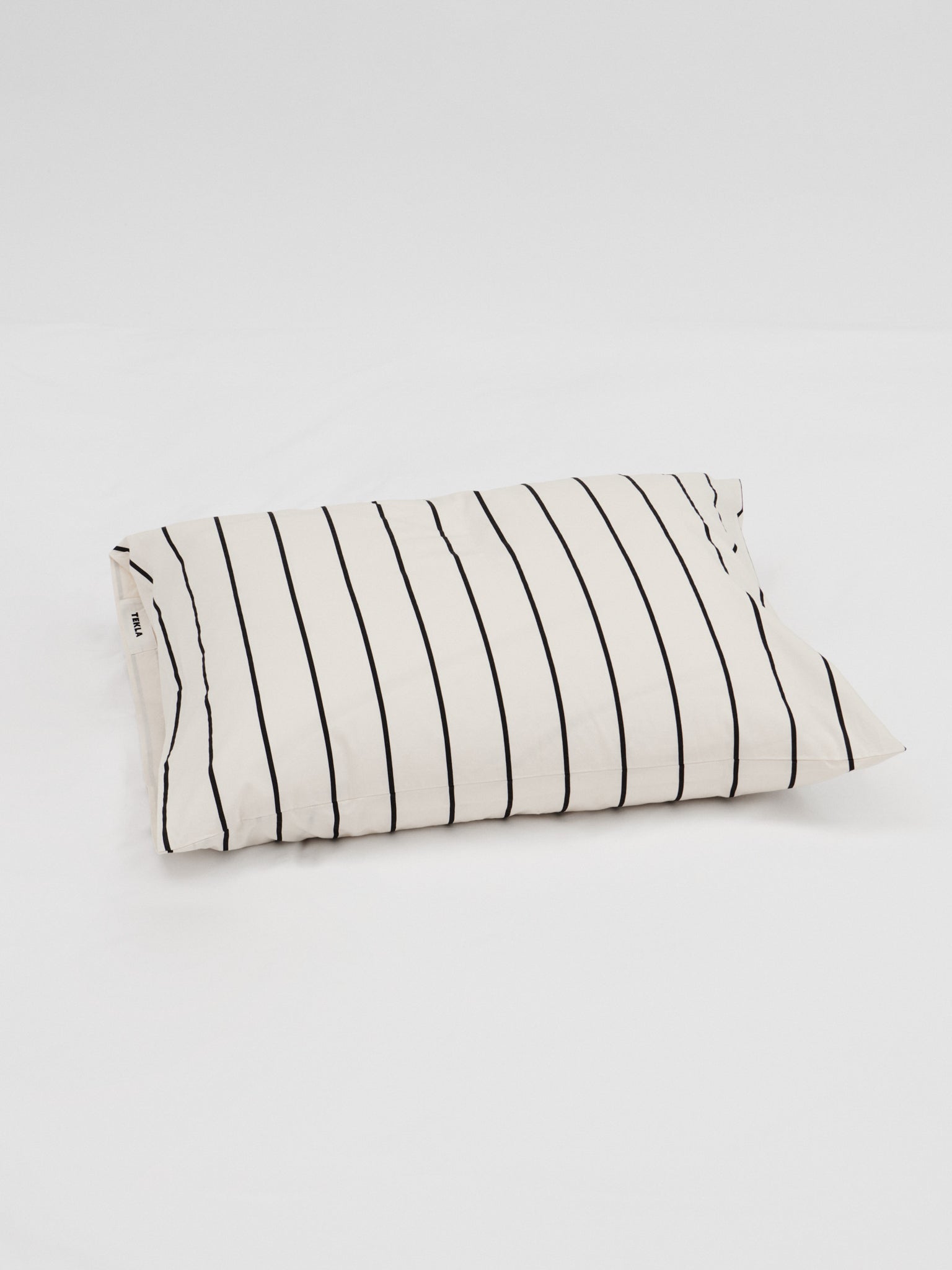 Percale Pillow Sham in Shadow Stripes