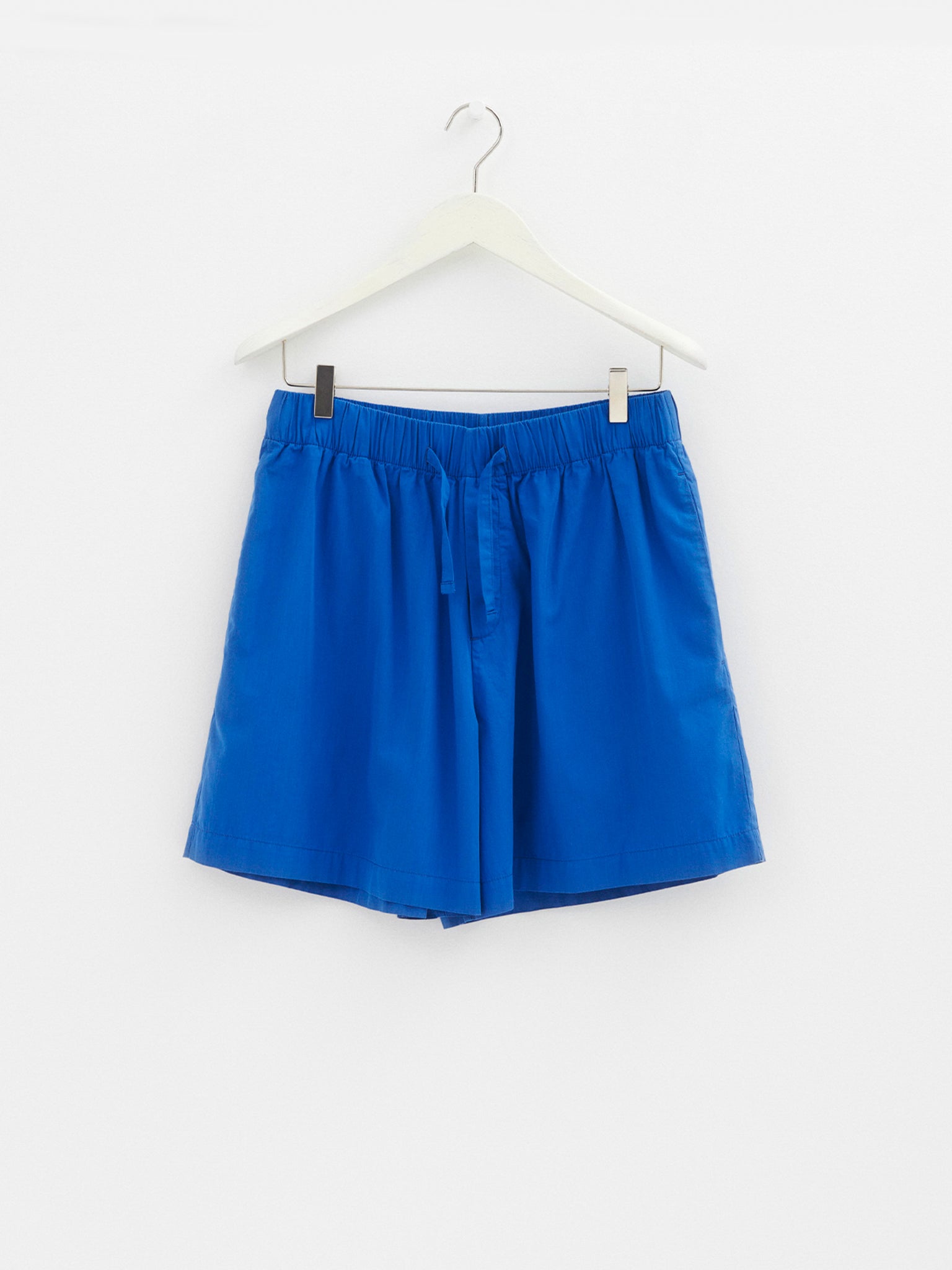 Poplin Pyjamas Shorts in Royal Blue