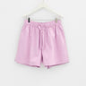 Tekla - Poplin Pyjamas Shorts in Purple Pink