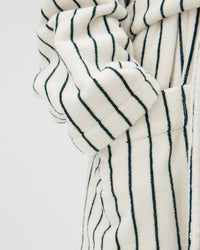 Tekla - Hooded Bathrobe in Racing Green