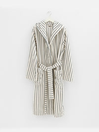 Tekla - Hooded Bathrobe in Racing Green